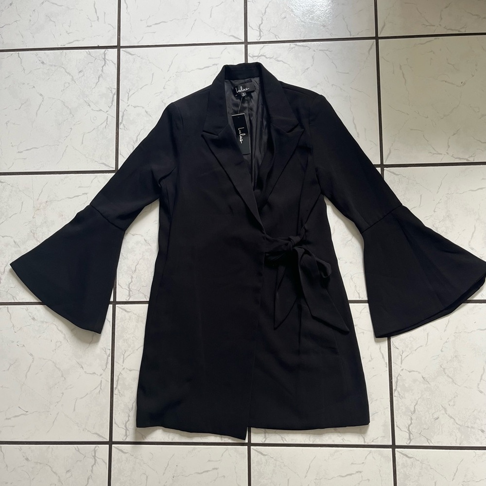 Lulu’s NWT black blazer dress